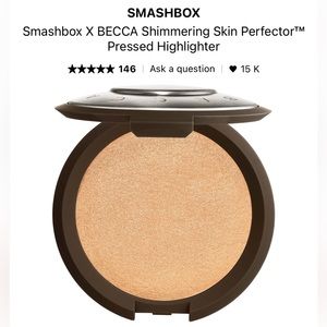 Smash box x BECCA champagne pop shimmering skin perfector pressed highlighter